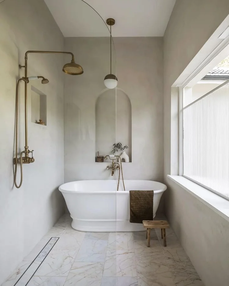 Textured Mediterranean microcement vignette, Capricorn Coast